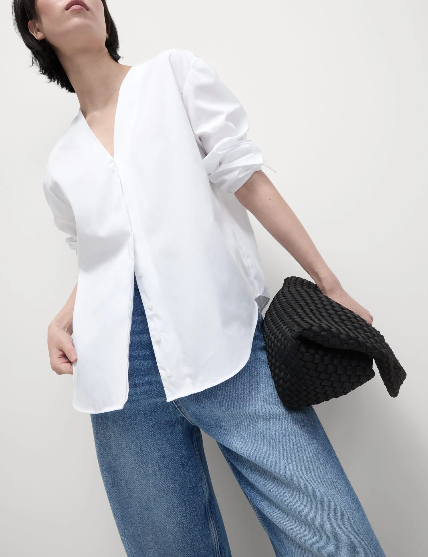 Pure Cotton V-Neck Shirt 6 Pure Cotton V-Neck Shirt - Image 4