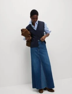 Pure Merino Wool Knitted Waistcoat -M&S Pure Merino Wool Knitted Waistcoat 5