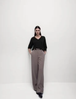 Pure Merino Wool V-Neck Jumper -M&S Pure Merino Wool V Neck Jumper 3