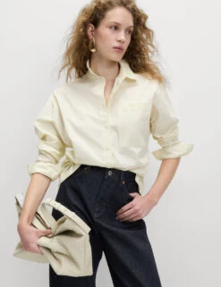 Relaxed Mid Rise Barrel Jeans -M&S Relaxed Mid Rise Barrel Jeans 3