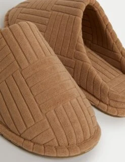 Round Toe Mule Slippers -M&S Round Toe Mule Slippers 2