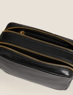 Leather Cross Body Camera Bag -M&S SD 01 T01 1012E Y0 X EC 2