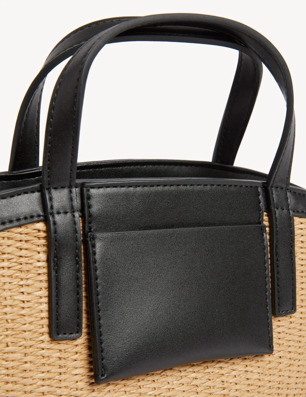 Straw Grab Tote Bag 4 Straw Grab Tote Bag - Image 2