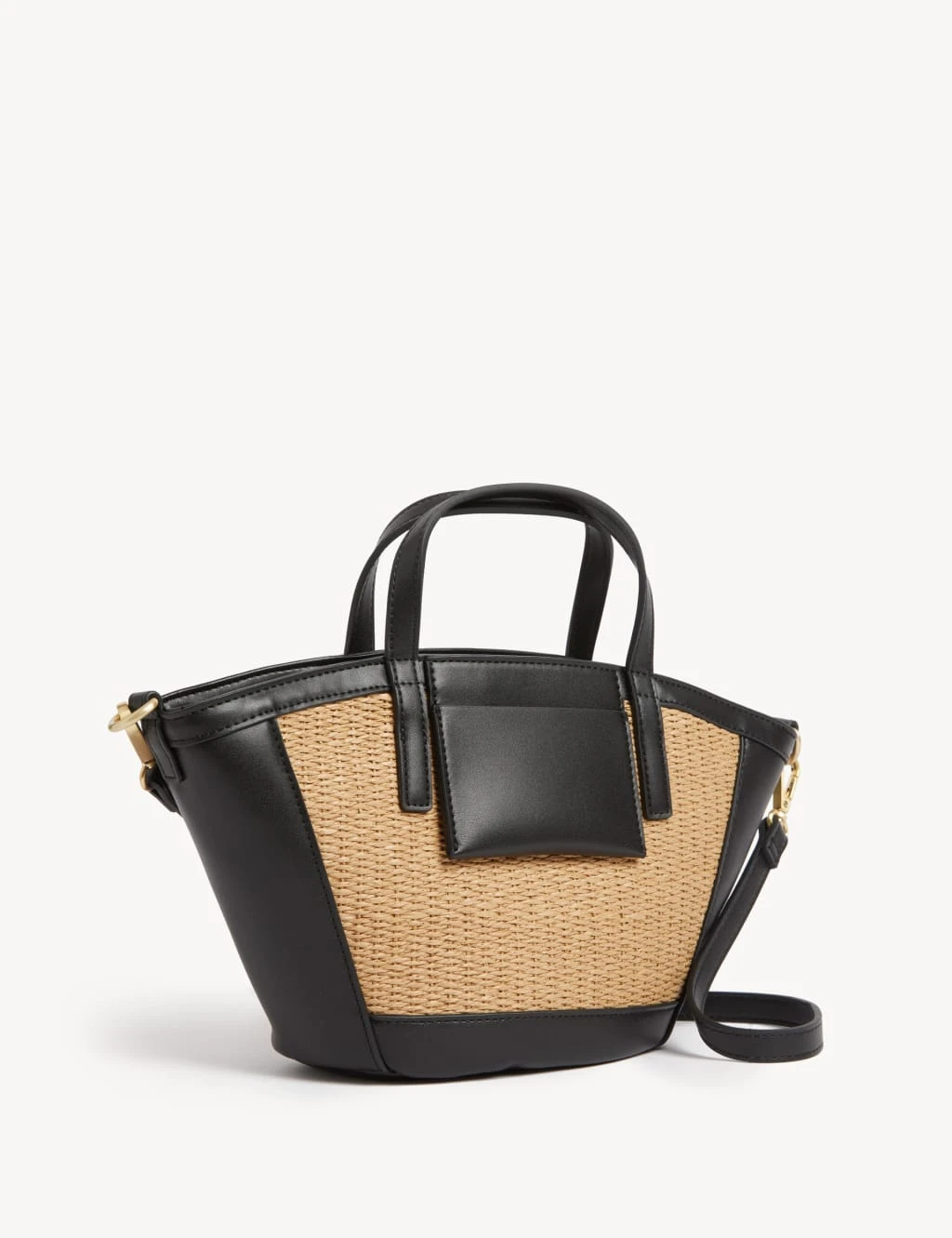 Straw Grab Tote Bag 3 Straw Grab Tote Bag