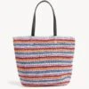 Straw Woven Tote Bag -M&S SD 01 T01 1123Z ZZ X EC 90