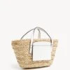 Straw Drawstring Tote Bag -M&S SD 01 T01 1124Y Z4 X EC 90