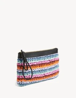 Straw Clutch Bag