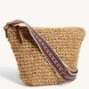 Straw Sling Cross Body Bag -M&S SD 01 T01 2006Y V0 X EC 90