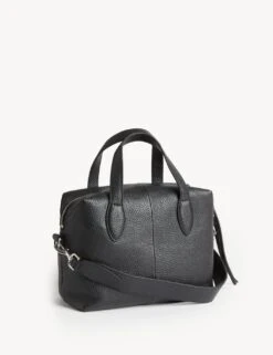 Leather Bowler Bag