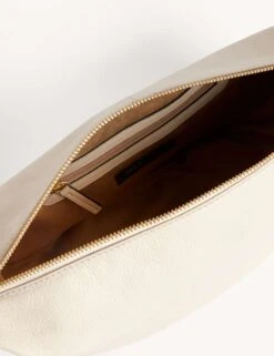 Leather Double Zip Cross Body Bag -M&S SD 01 T01 2068E K0 X EC 2