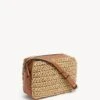 Straw Cross Body Camera Bag -M&S SD 01 T01 2090Y V0 X EC 90
