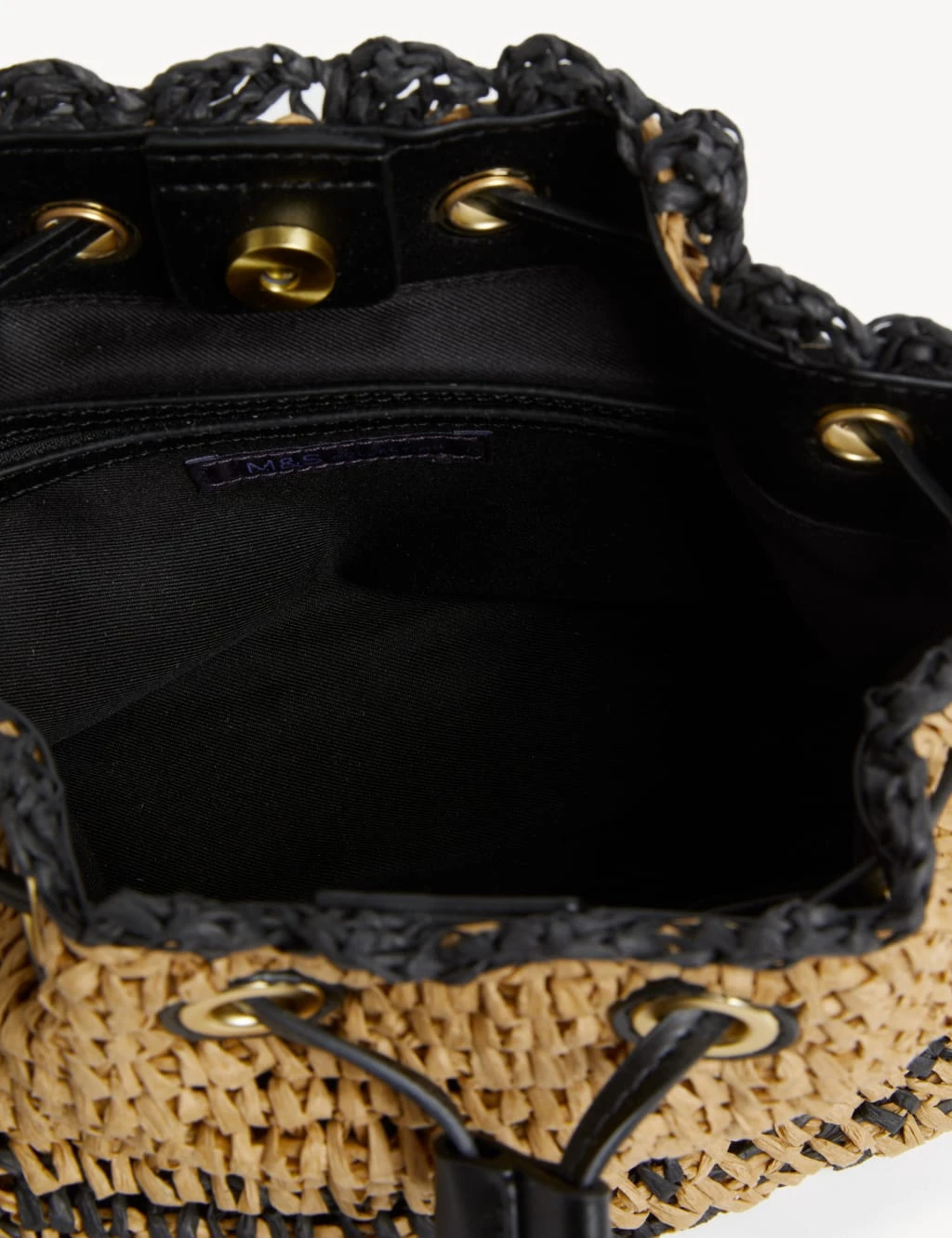 Straw Duffle Cross Body Bag 5 Straw Duffle Cross Body Bag - Image 3