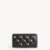 Leather Studded Foldover Purse -M&S SD 01 T01 5302W Y0 X EC 90