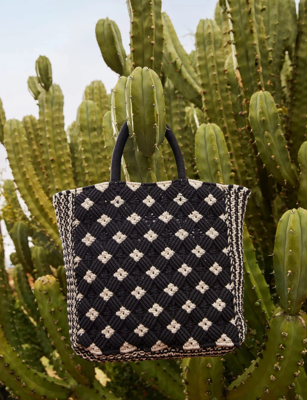 Macrame Tote Bag 7 Macrame Tote Bag - Image 5