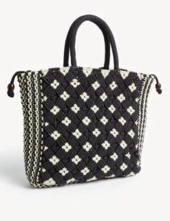 Macrame Tote Bag