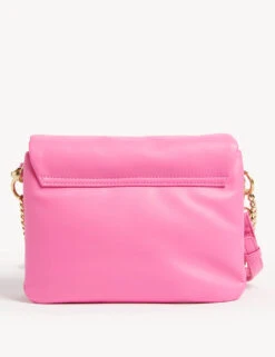 Faux Leather Padded Shoulder Bag -M&S SD 01 T01 9843C QY X EC 3