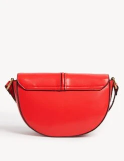 Faux Leather Cross Body Bag -M&S SD 01 T01 9844C F9 X EC 3
