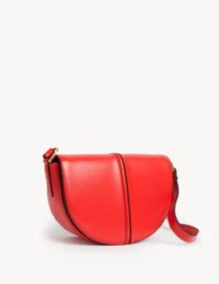 Faux Leather Cross Body Bag