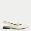 Buckle Flat Pointed Slingback Shoes -M&S SD 01 T02 0052 KY X EC 0
