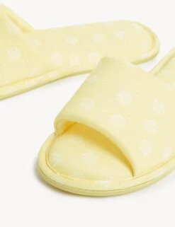 Shell Print Open Toe Mule Slippers -M&S SD 01 T02 2020X GA X EC 1