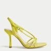 Buckle Strappy Stiletto Heel Sandals -M&S SD 01 T02 2152 EA X EC 0