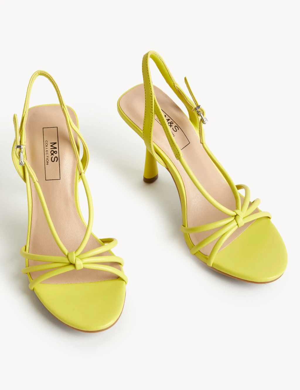 Buckle Strappy Stiletto Heel Sandals 4 Buckle Strappy Stiletto Heel Sandals - Image 2