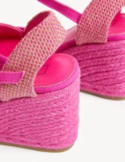 Buckle Ankle Strap Wedge Espadrilles -M&S SD 01 T02 2203D BQ X EC 1