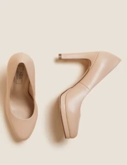 Platform Court Shoes -M&S SD 01 T02 2240 LY X EC 1