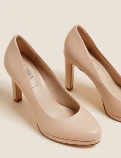 Platform Court Shoes -M&S SD 01 T02 2240 LY X EC 3