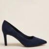 Stiletto Heel Pointed Court Shoes