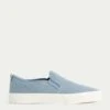 Canvas Slip On Trainers -M&S SD 01 T02 2330T HP X EC 0