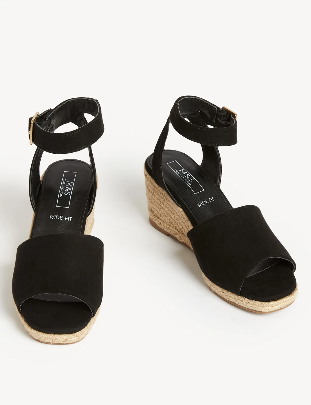 Wide Fit Wedge Espadrilles 4 Wide Fit Wedge Espadrilles - Image 2
