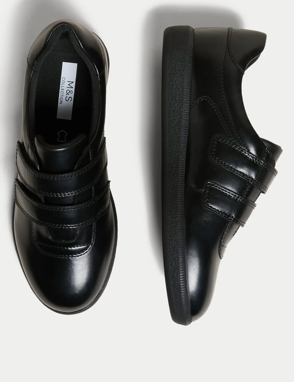 Leather Riptape Shoes 5 Leather Riptape Shoes - Image 3