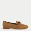 Chain Detail Square Toe Loafers -M&S SD 01 T02 4909 SU X EC 0