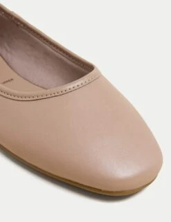 Leather Ballet Pumps -M&S SD 01 T02 4960 AX X EC 3
