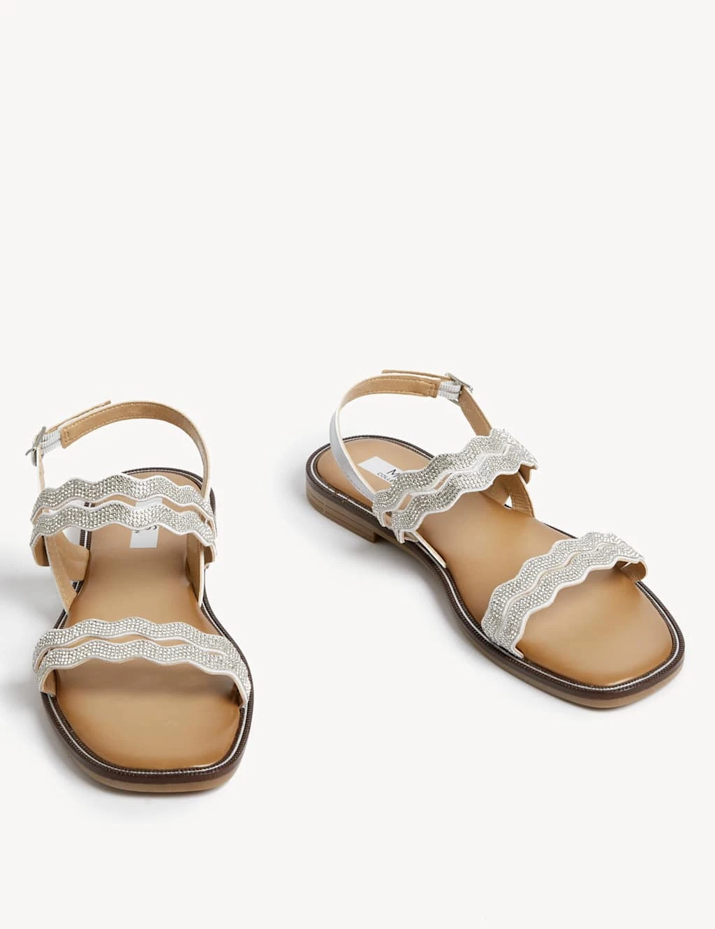 Sparkle Flat Sandals 4 Sparkle Flat Sandals - Image 2