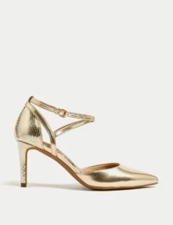 Wide Fit Stiletto Heel Court Shoes