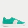 Suede Lace Up Trainers