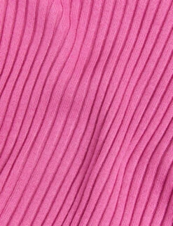 Ribbed Collared V-Neck Jumper -M&S SD 01 T38 0489 QY X EC 6