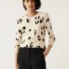 Supersoft Animal Print Crew Neck Jumper