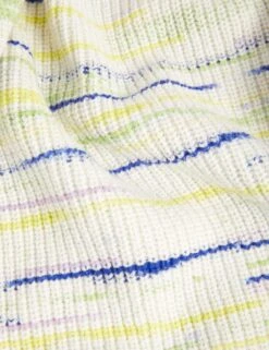 Cotton Rich Space Dyed Ribbed Jumper -M&S SD 01 T38 6034A Y8 X EC 6