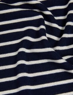 Pure Merino Wool Striped Crew Neck Jumper -M&S SD 01 T38 7722C F4 X EC 6