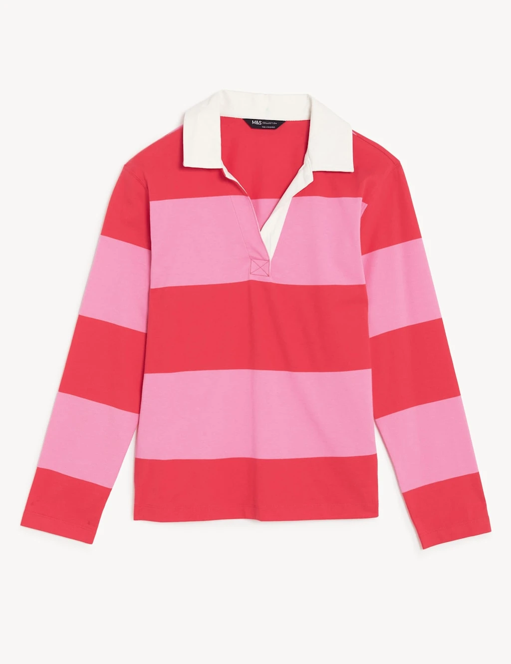 Pure Cotton Striped Rugby Top 4 Pure Cotton Striped Rugby Top - Image 2