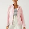 Pure Cotton Zip Up Hoodie -M&S SD 01 T41 1477C MM X EC 0
