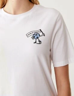 Women's Pure Cotton T-Shirt -M&S SD 01 T41 1616C Z4 X EC 2