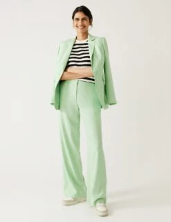 Pure Cotton Striped Modern Tee -M&S SD 01 T41 2837C Y4 X EC 2