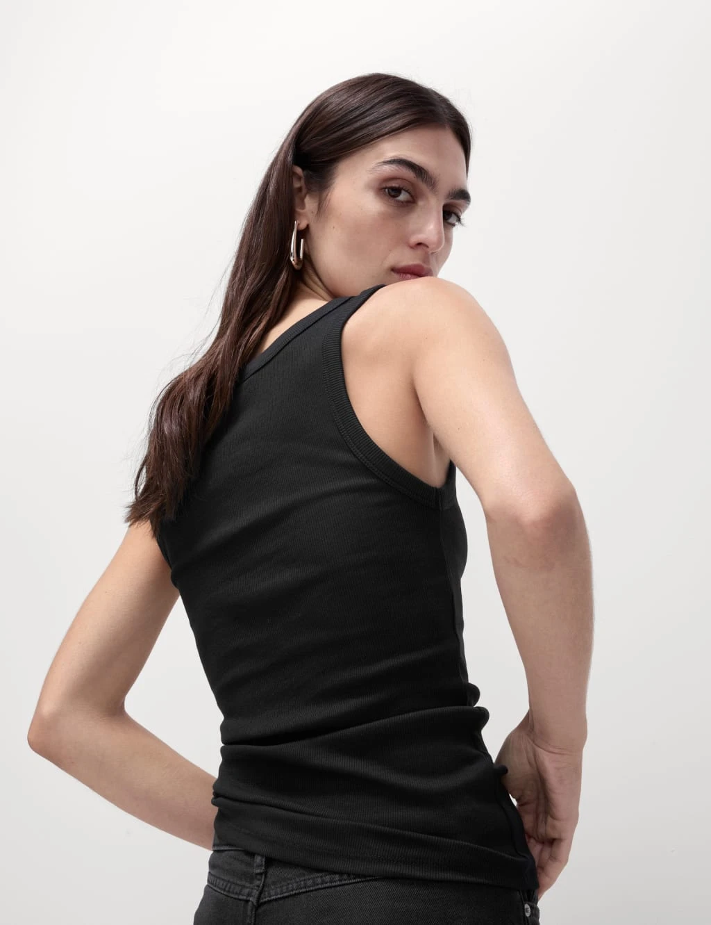 2pk Cotton Rich Ribbed Vests 6 2pk Cotton Rich Ribbed Vests - Image 4