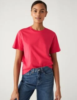 Pure Cotton Modern Tee -M&S SD 01 T41 7785C B5 X EC 1