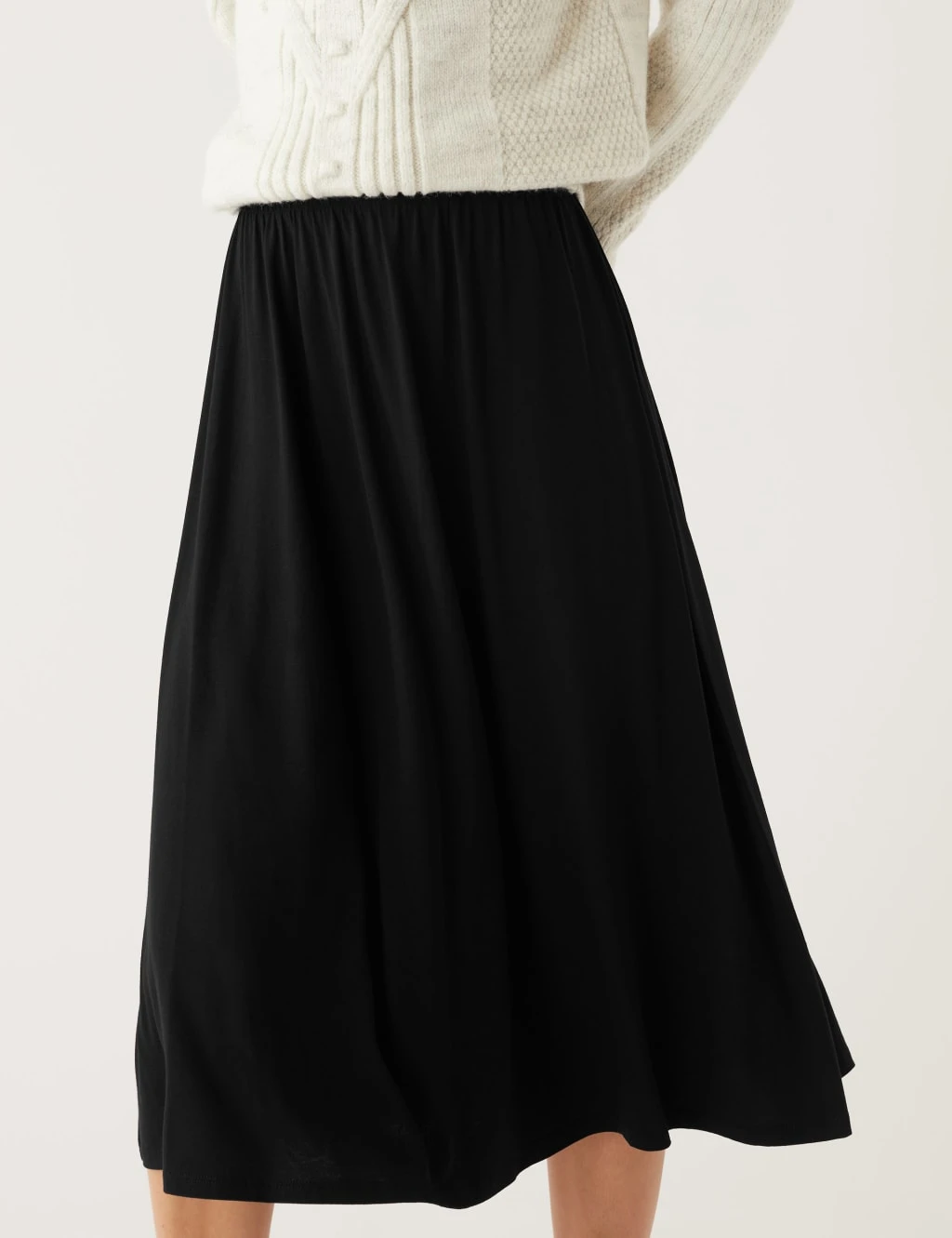 Jersey Midi Circle Skirt 5 Jersey Midi Circle Skirt - Image 3