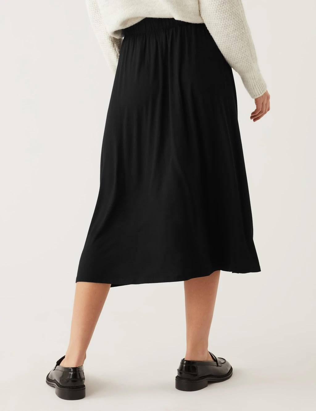 Jersey Midi Circle Skirt 7 Jersey Midi Circle Skirt - Image 5